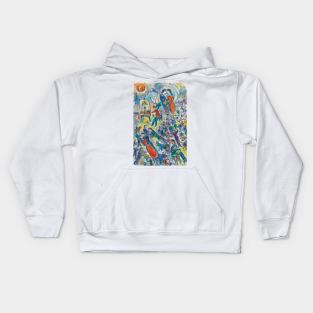 marc chagall le revedu peintre Kids Hoodie